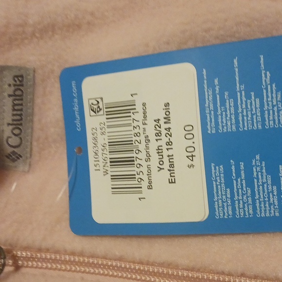 Youth zip up Fleece Jacket - Picture 3 of 4